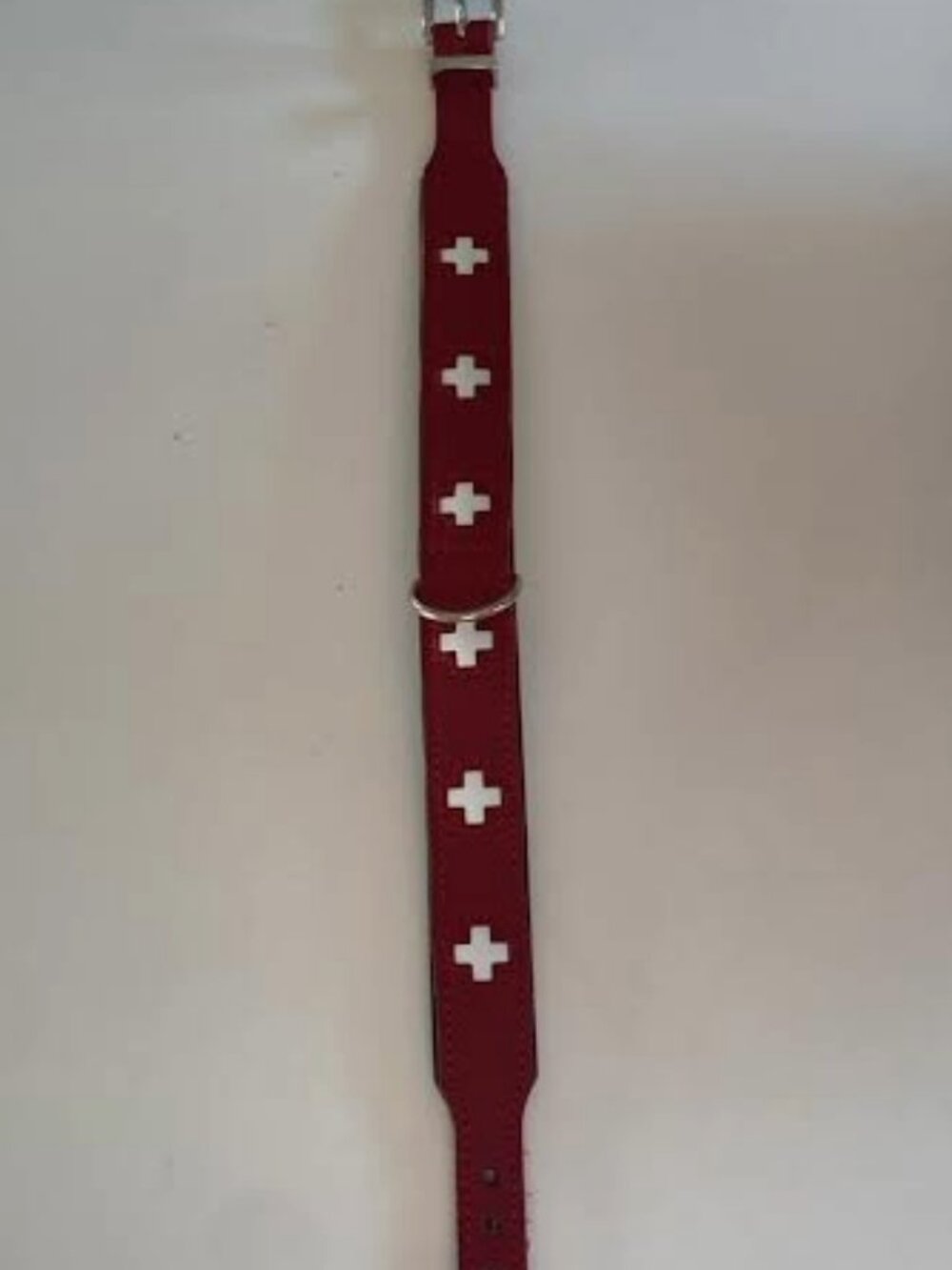 Hunter Leather Swiss Dog Collar